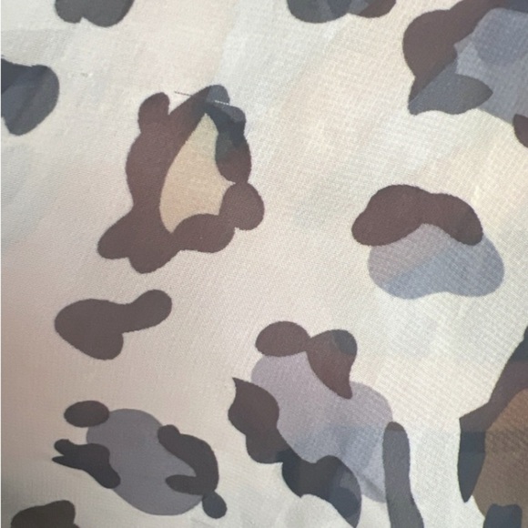 Leopard Print Womens Sheer Tank Top - Picture 8 of 8